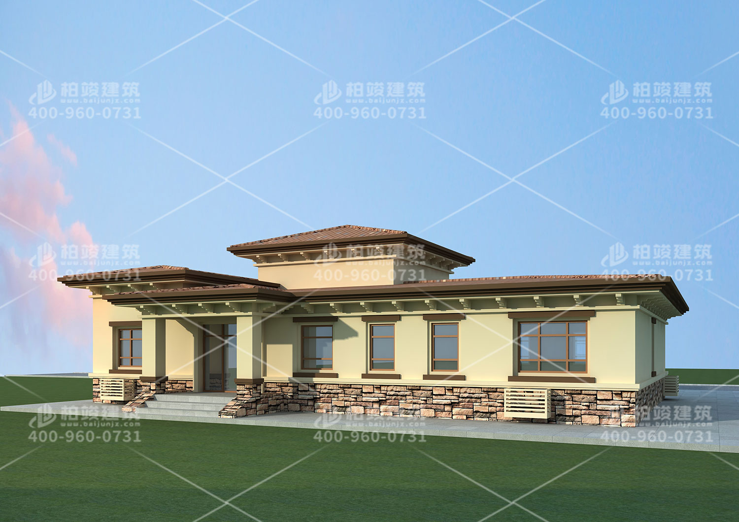 農(nóng)村三層自建別墅設(shè)計(jì)圖紙，小康的生活水平。