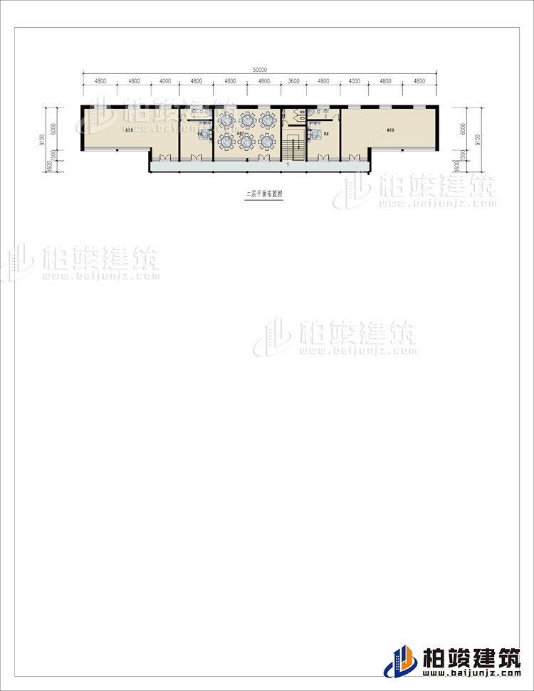 二層：2臥室、餐廳、公衛(wèi)、2內衛(wèi)、2娛樂室、陽臺